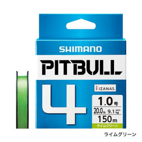 Shimano Pitbull 4 PL-M54R Lime 150m