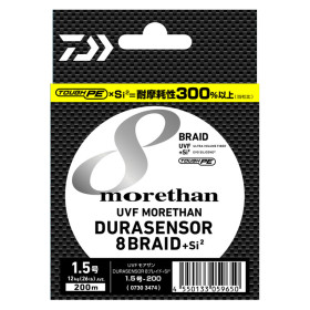 Daiwa UVF Morethan DuraSensor 8Braid+Si 200m