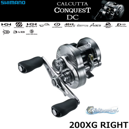 Shimano 26 Calcutta Conquest DC200XG RIGHT
