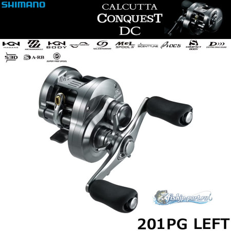Shimano 26 Calcutta Conquest DC201PG LEFT